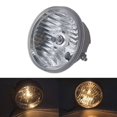 thumbnail image 3 of Vorne Frontscheinwerfer Lampe Professional PARA VESPA LX 50 2T OEM 58259R, 3 of 8
