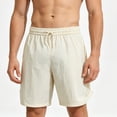 thumbnail image 5 of Daiosportswear Men'S Summer Quick Dry Nylon Shorts, Elastic Drawstring Waist Breathable Sports Shorts with Deep Pockets, for Running, Gym and Casual Wear Khaki XS, 5 of 5