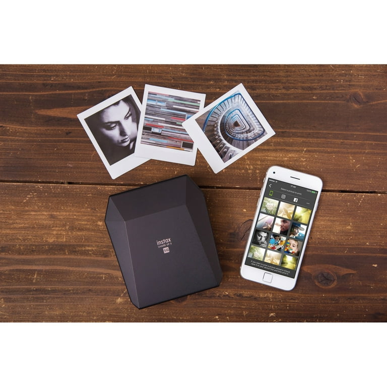 デジタルカメラ Fujifilm instax share sp-3 black Fujifilm® Instax® Share Sp-3 Wide Printer (black) - Walmart.com