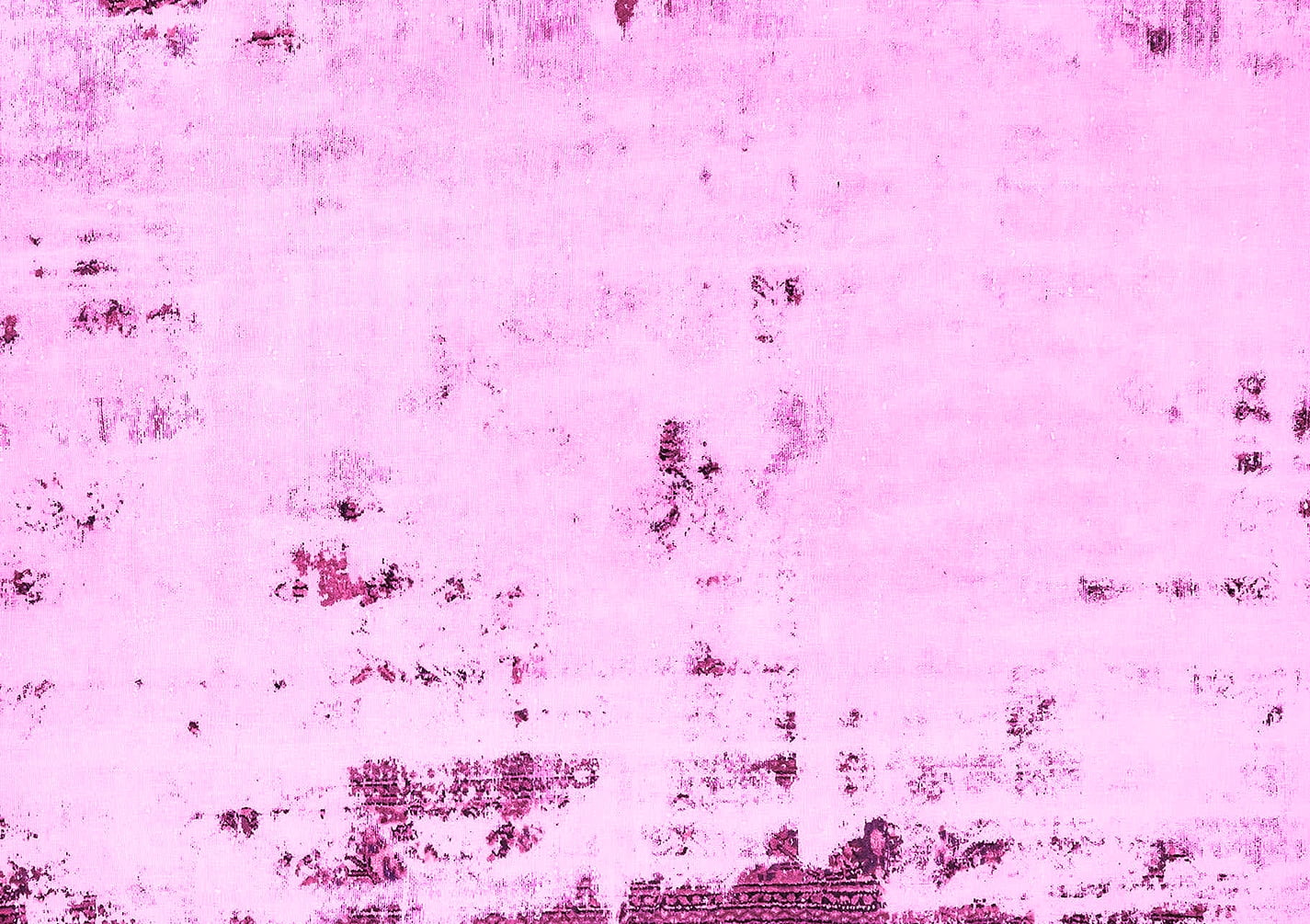 Ahgly Company Indoor Rectangle Abstract Pink Modern Area Rugs, 5' x 7