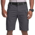 thumbnail image 5 of liyiyiyia Mens Cargo Work Shorts Outdoor Casual Shorts Relaxed Fit Multi-Pocket Solid Short, 5 of 9