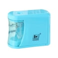 thumbnail image 1 of Graflsoa Automatic Electric Pencil Sharpener with Safety Stop, Battery-Powered (2 AA, Not Included), Blue, ABS Plastic, Portable Design for Students and Professionals, 1 of 6