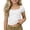 White, variant on Girls Ribbed Knit Crop Top Short Sleeve Tee Square Neck Raglan Basic Casual Shirt For Kids Toddler Youth (White,13-14 Years)
