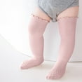 thumbnail image 3 of Baby Knee High Socks Newborn Infants Toddlers Warm Cotton for Boys Girls Stockings Anti-Slip Dot-Patterned Walking Floor Socks, 3 of 3
