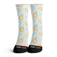 thumbnail image 5 of Function - Wedding Bride Rings and Diamonds Pattern Fashion Socks Yellow, 5 of 10