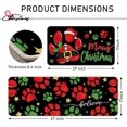 thumbnail image 3 of Merry Christmas Dog Cat Paw Prints Kitchen Rugs Set of 2, Xmas Believe Stars Kitchen Mats Decor, Funny Winter Holiday Floor Door Mat Home Decorations Pet Lover Gifts - 17x30 and 17x47 Inch, 3 of 6