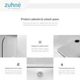 thumbnail image 6 of Zuhne Prato 33 Stainless Steel Deep Basin Farmhouse Sink with Apron Front, 6 of 10