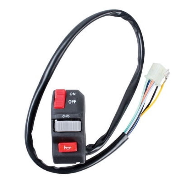 Tusk Compact Control Switch Turn Signal Horn On/Off Motorcycle Enduro Dual Sport