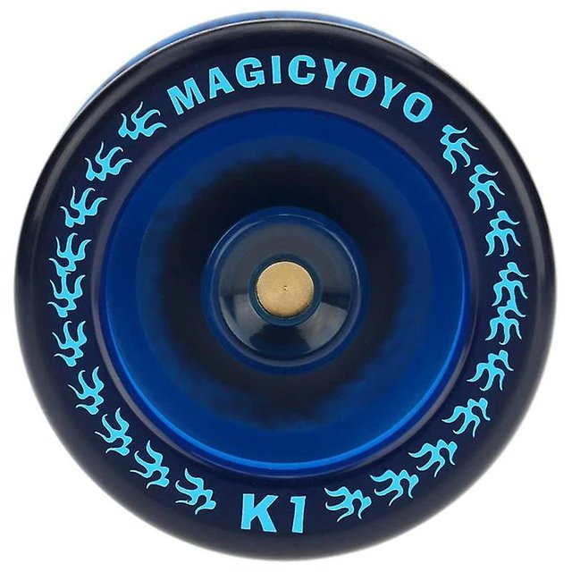 MAGICYOYO Responsive Yoyo Azul oscuro K1-Plus Ni?os/Adultos Juguetes educativos de ocio