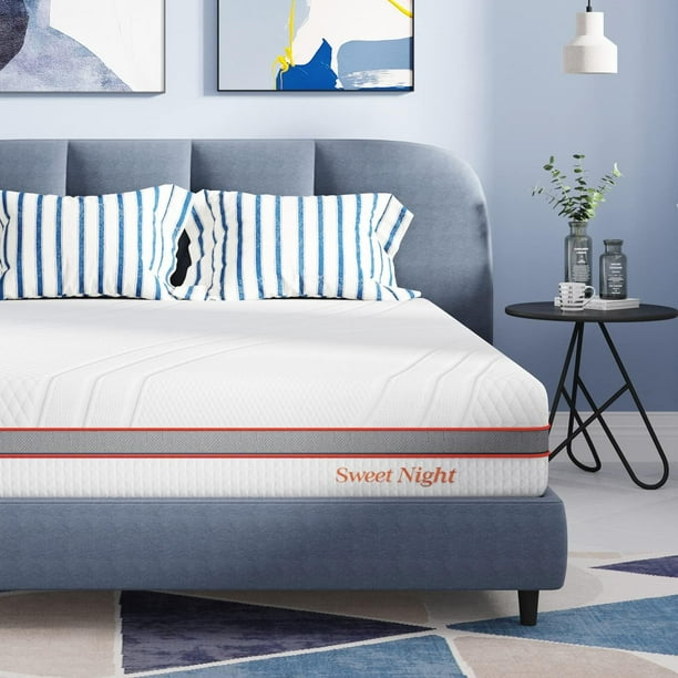 HAIMAI Mattress 10 Inch Gel Memory Foam Mattress in a Box for Cooling