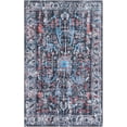 thumbnail image 2 of Rugs.com Mangata Collection Rug – 6' x 9' Black Low Rug Perfect For Bedrooms, Dining Rooms, Living Rooms, 2 of 9