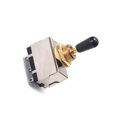 thumbnail image 2 of Dalazy Closed 3-way Pickup Selector Tone Switch Toggle Switch Good Sealing Controller with Copper Knob LP Electric Guitar Parts Black, 2 of 7