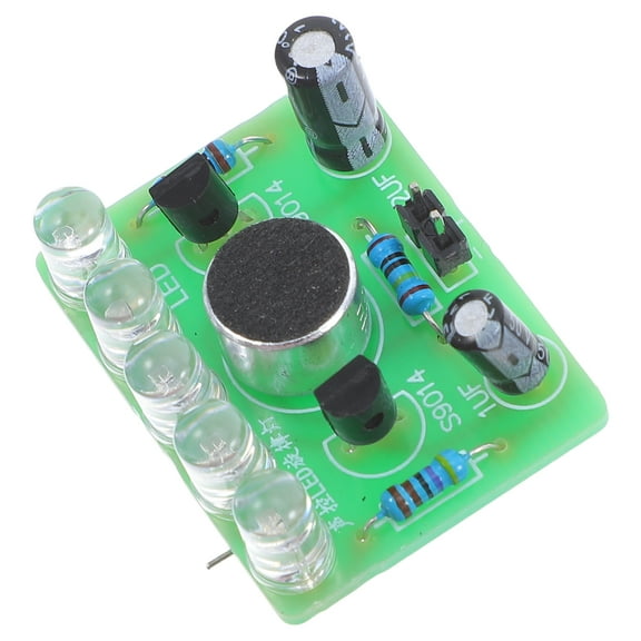 Worgeous Creative DIY Soldering Kit for Beginners with Green PCB Perfect for Soldering Practice and Electronic Projects