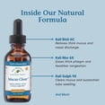 thumbnail image 4 of Native Remedies Mucus-Clear - Natural Mucus Relief & Lung Support - Clears Throat Phlegm, Sinus Pressure, Cough, & Respiratory Congestion - Fast Absorbing Liquid Drops - 4 Fl Oz, 2 Pack, 4 of 9