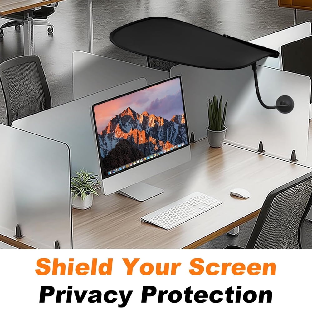 Office Cubicle Shade Car Sunshades  Window Light Shields Adjustable Light Shield, Shade to Block Light, Glare, and Disturbances,Suitable for cars and office cubicles.