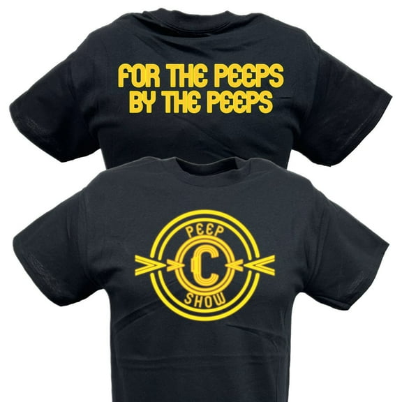 Christian Cage For The Peeps By The Peeps Show Black T-shirt