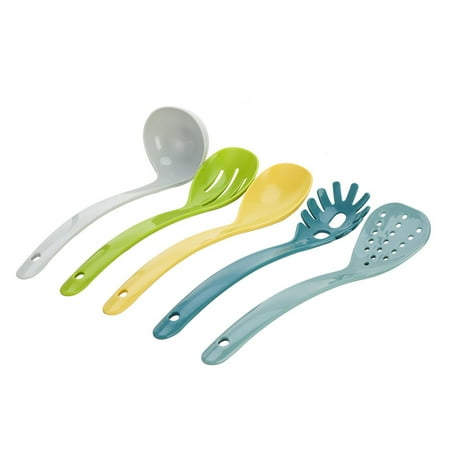 

6pcs/set Cooking Spoon Spatula Soup Noodle Kit Tool Spoon Kitchen Scoop Plastic PP Set Kitchenware