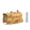 Light Wood Grain, variant on Vintage Steam Train Aromatherapy Essential Oil Diffuser Humidifier, 300ML USB-Powered Model with Remote Control, 2 Mist Modes and Dual-Color LED Light