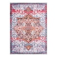 thumbnail image 3 of Unique Loom Renaissance Collection Area Rug - Roma (10' 6" x 14' Rectangle Ivory Orange/Orange), 3 of 9