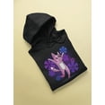 thumbnail image 3 of Dancing Kitten Hoodie Women -Image by Shutterstock, Female x-Large, 3 of 4