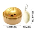 thumbnail image 3 of KOYPTL Simulation Dumpling Stress Ball Dumpling Giantss Dumpling Box Dumplinges Playing Jumbos Dumpling Stress Ball Soft Squeezes Decompression Dough Sensory Toy Gift for Holiday Birthday, 3 of 5