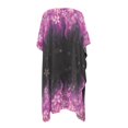 thumbnail image 2 of HELLHERO Cherry Blossom Long Kimono Swimsuit Cover Up Polyester Breathable Free Size Bikini Cover Up for Women, 2 of 5