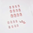 thumbnail image 5 of Press On Nails Medium - Soft Gel Almond Press On Nails, Opaque Reusable Stick On Nails, Supremely Fit Natural Fake Nail, 5 of 5