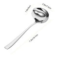 thumbnail image 2 of Supvox Kitchen Stainless Sauce Spoon Wear Resistant Gravy Ladle for Cooking and Serving, 2 of 6