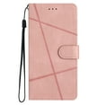 thumbnail image 3 of Tarise Galaxy S22 5G Flip Wallet Phone Case, PU Leather Kickstand Wrist Strap Card Holders Shockproof TPU Inner Shell Slim Magnetic Solid Color Case Cover for Samsung Galaxy S22 5G 6.1" 2022, Rosegold, 3 of 9