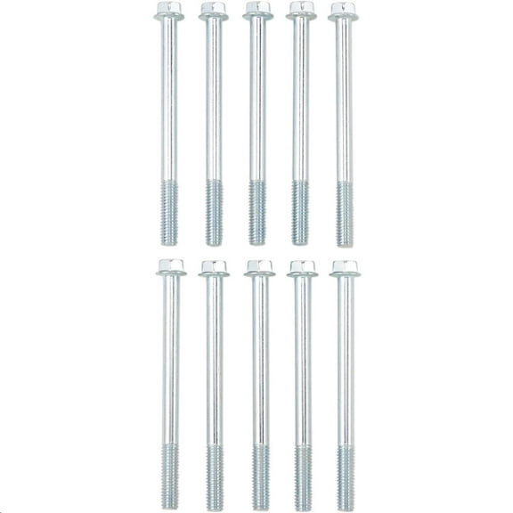 Bolt Motorcycle Accessories 024-10675 8mm Hex Flng Bolt 6x75mm 10/Pk