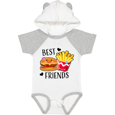 

Inktastic Best Friends Burger and Fries Gift Baby Boy or Baby Girl Bodysuit