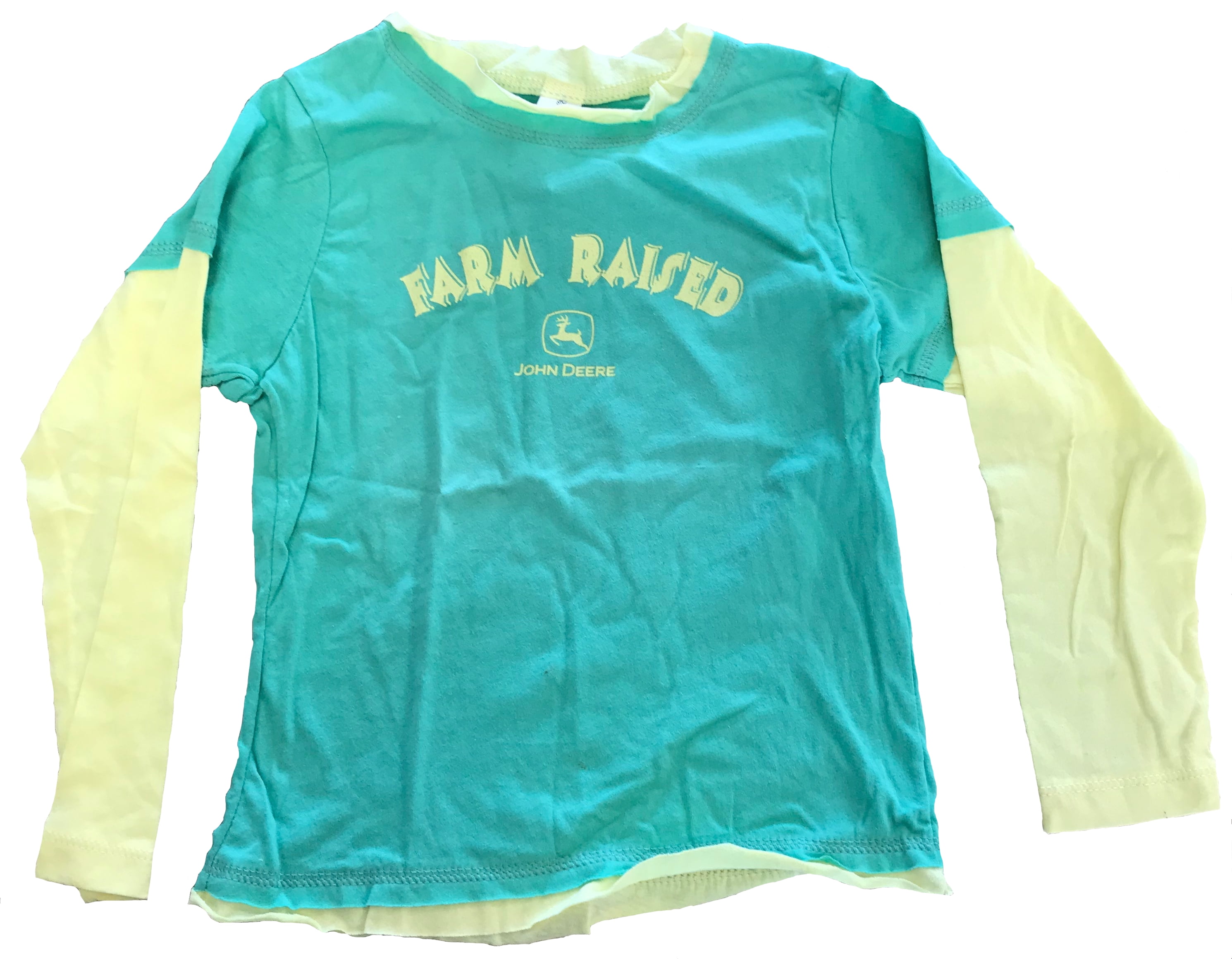 girls green long sleeve shirt