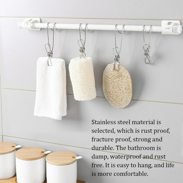 Enqiretly Hanging Wind proof Pin Clothes Pegs Drying Towels Laundry Clips Clothespins Accessory Household Kitchen Living Room Small 1Set Walmart