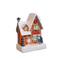 thumbnail image 2 of Christmas Decorations Indoor Outdoor, Resin Christmas House Mini Ornament, Color Light Desktop Decoration for Xmas Home, Holiday Gift, Mantel Shelf, 2 of 6