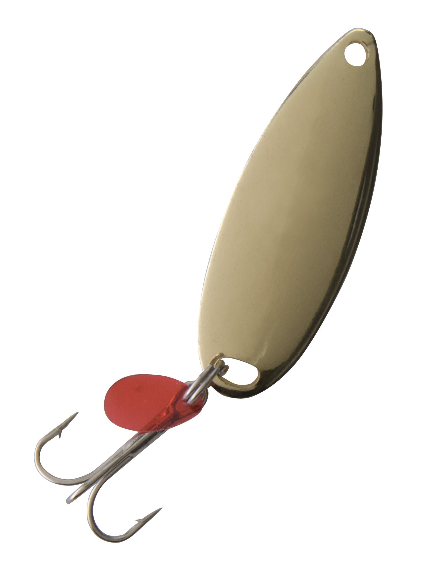 (2 pack) Johnson Sprite Redfish Fishing Lures, 2-Piece Kit, Gold, 2.25 in, 1/2 oz