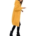thumbnail image 3 of Women's Jacket Warm Hooded Zip Up Coat Soft Casual Outerwear Lightweight Comfortable Winter Fashion Top, 3 of 8