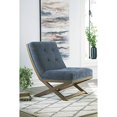 thumbnail image 5 of Ashley Sidewinder Tufted Accent Chair in Blue, 5 of 5