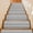 Gray, variant on Bear Moose Stair Treads Non Slip for Steps Country Vintage Bronze Forest Pine Tree Abstract Stripe Plaid 4 Pcs Reusable Adhesive Stair Runner Mats for Dogs Elders Treads Rugs for Staircase 8x30 In