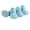 Light blue (pack of 4), variant on Dog Shoes for Hot Pavement, Breathable Silicone Dog Boots with Adjustable Straps & Non-Slip Sole, Waterproof Paw Protectors for Summer Winter, Easy On Off, Easy Cleaning