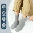 thumbnail image 6 of Wowstyle 5 Pairs Men's Cotton Athletic Socks Thin Mid Tube Mesh Ankle Socks Size 10-13, 6 of 9