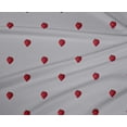 thumbnail image 4 of oneOone Polyester Lycra Fabric Strawberry Fruit Print Fabric BTY 56 Inch Wide, 4 of 4