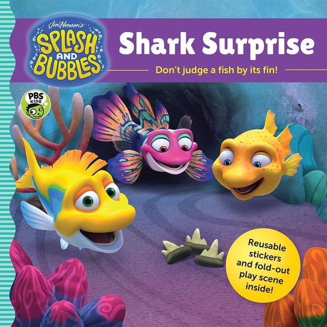 Splash and Bubbles Shark Surprise with sticker play scene Walmart