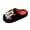 Black, variant on Halloween Women's Slippers Soft Plush Cozy Jack O Lantern Pumpkin Winter Holiday Shoes Memory Foam Non-Slip Flat Slides Lined House Slippers Indoor Outdoor Halloweens Couples Gifts