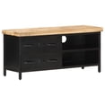 thumbnail image 1 of vidaXL TV Cabinet TV Stand 90x30x41 cm Rough Mango Wood, 1 of 5