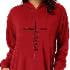 thumbnail image 3 of DYMADE Women Plus Size Pocket Hoodie Fashion Long Sleeve Dress, 3 of 4