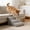 Gray#100, variant on Non Slide Pet Stairs for Dogs and Cats, Multi Story Foam Dog Ramp with Removable Washable Cover, Gentle Slope Ladder for Bed Couch Sofa Support, Portable Indoor Outdoor Use