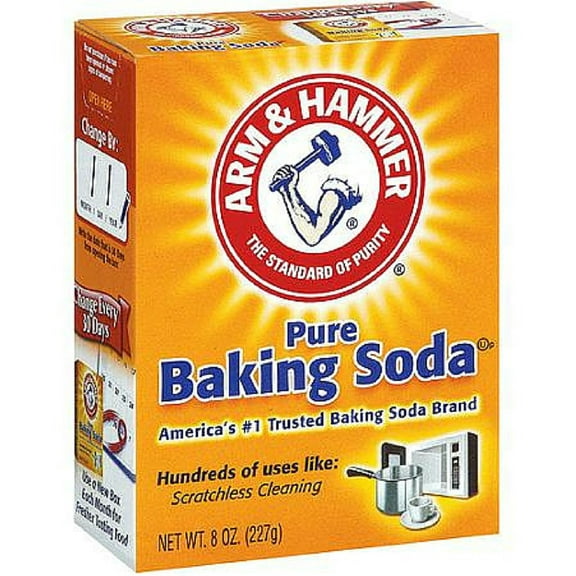 ARM & HAMMER Pure Baking Soda 8 oz (Pack of 2)