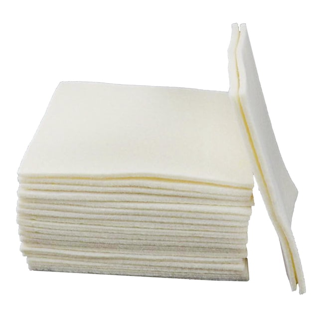 Inteprter 20 unidades/juego de almohadillas de algodón para permanente, parche para barra de pelo, accesorio de alta temperatura Type2 NO2