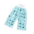 thumbnail image 3 of Douhoow Baby Diaper Skirt Floral Print High Waist Diaper Pants,0-12Years, 3 of 4
