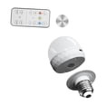 thumbnail image 2 of Bombilla recargable bombilla nocturna E27 para apliques y lámparas 5W con control remoto inalámbrico para la sala de estar vacaciones 2500mAh 3 colores, 2 of 8